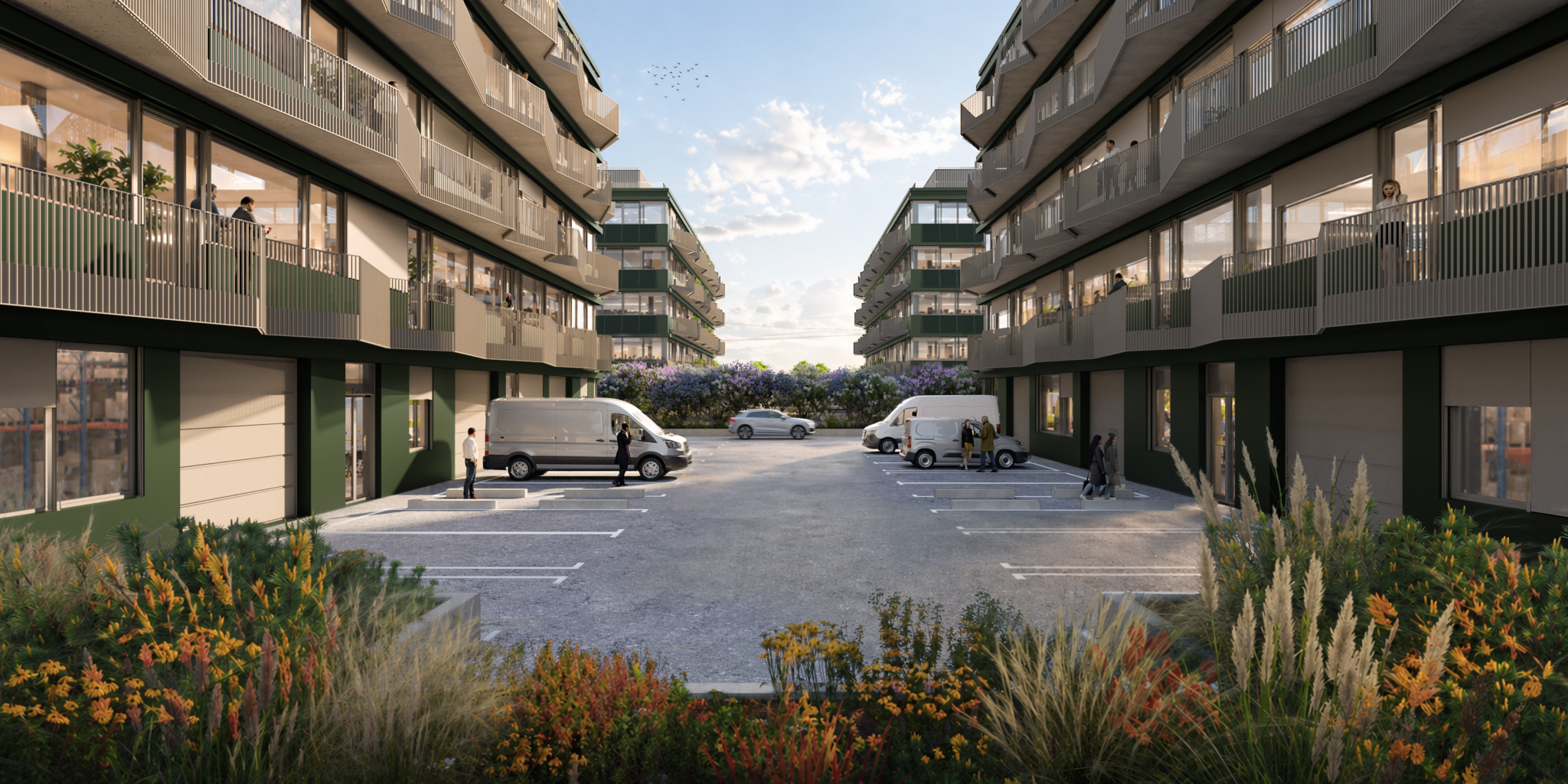 Atelier à louer – 740 m² – LES CHERPINES – Grands-Champs 33 – Confignon
