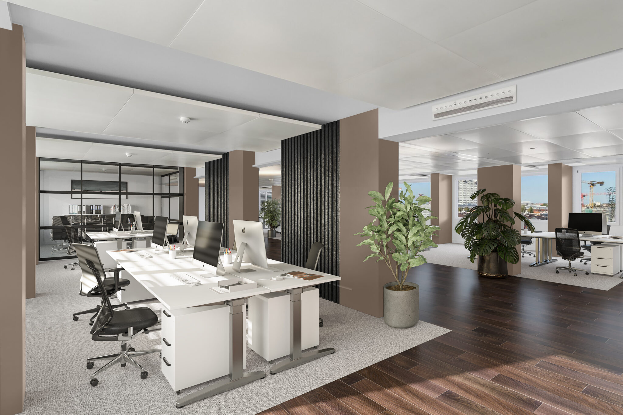 Local administratif à louer – 4166 m² – PAV – Acacias 50 – Carouge