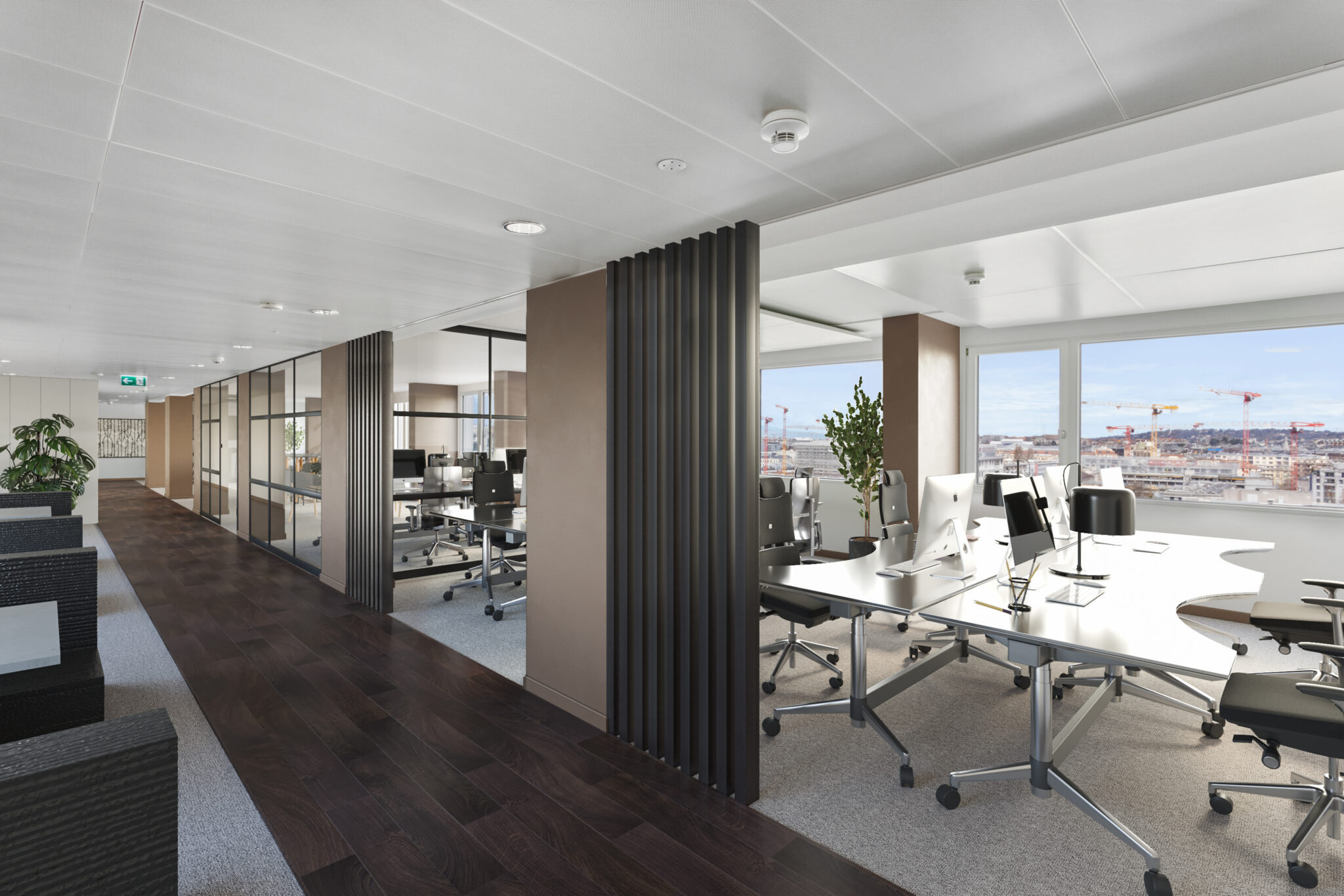 Local administratif à louer – 1000 m² – PAV – Acacias 50 – Carouge