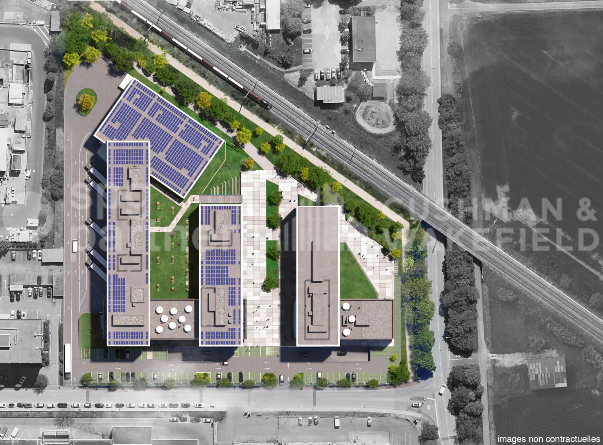 Atelier à louer – 8000 m² – ZIMEYSA – Pré-Bouvier 31 – Satigny