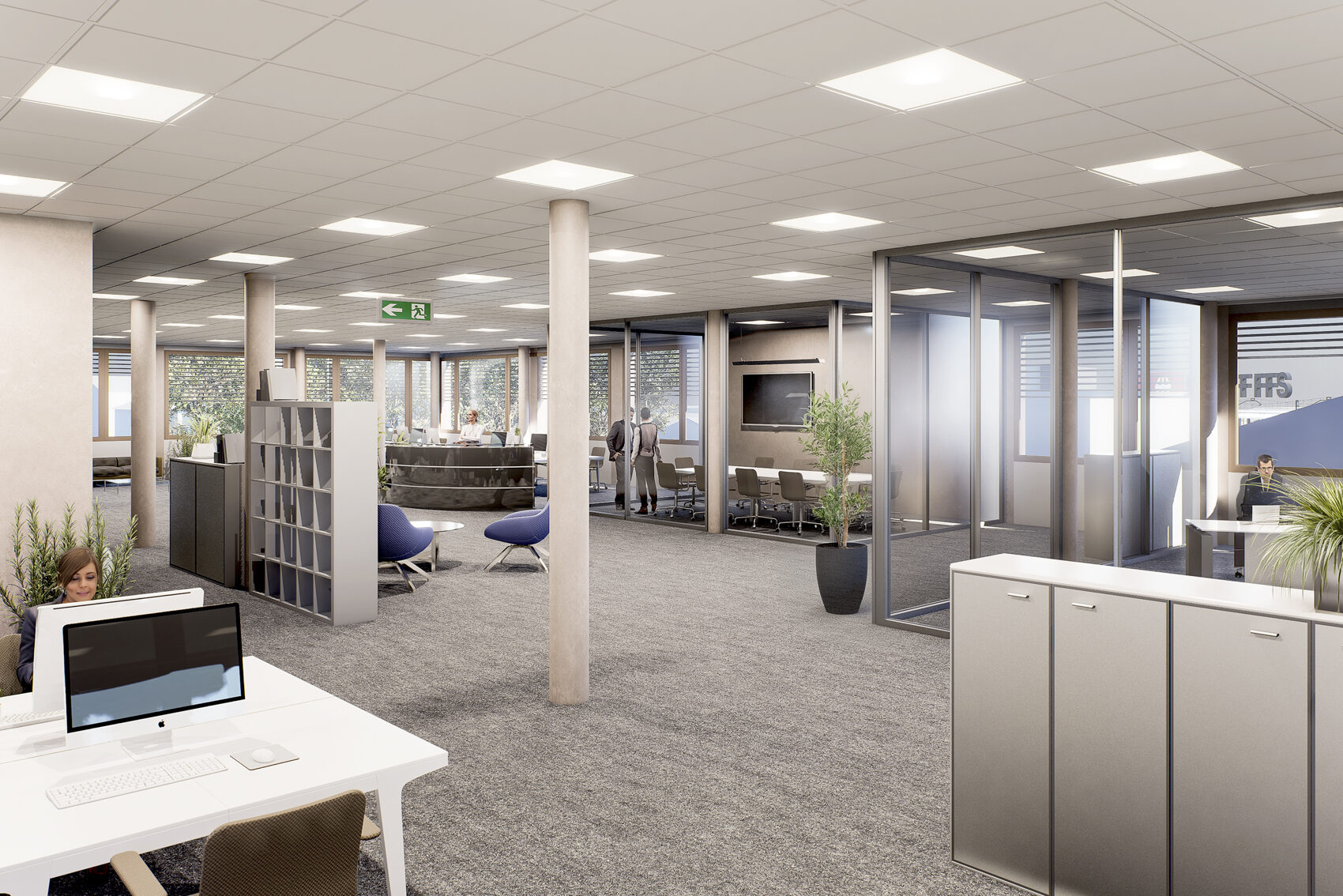 Atelier à louer – 700 m² – ZIMEYSA – Vieux-Bureau 81 – Meyrin