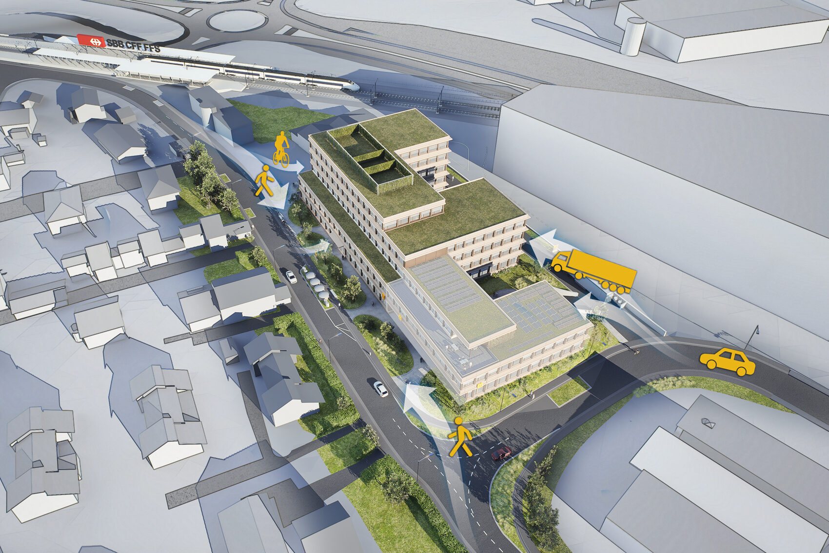 Atelier à louer – 4500 m² – ZIMEYSA – Vieux-Bureau 81 – Meyrin