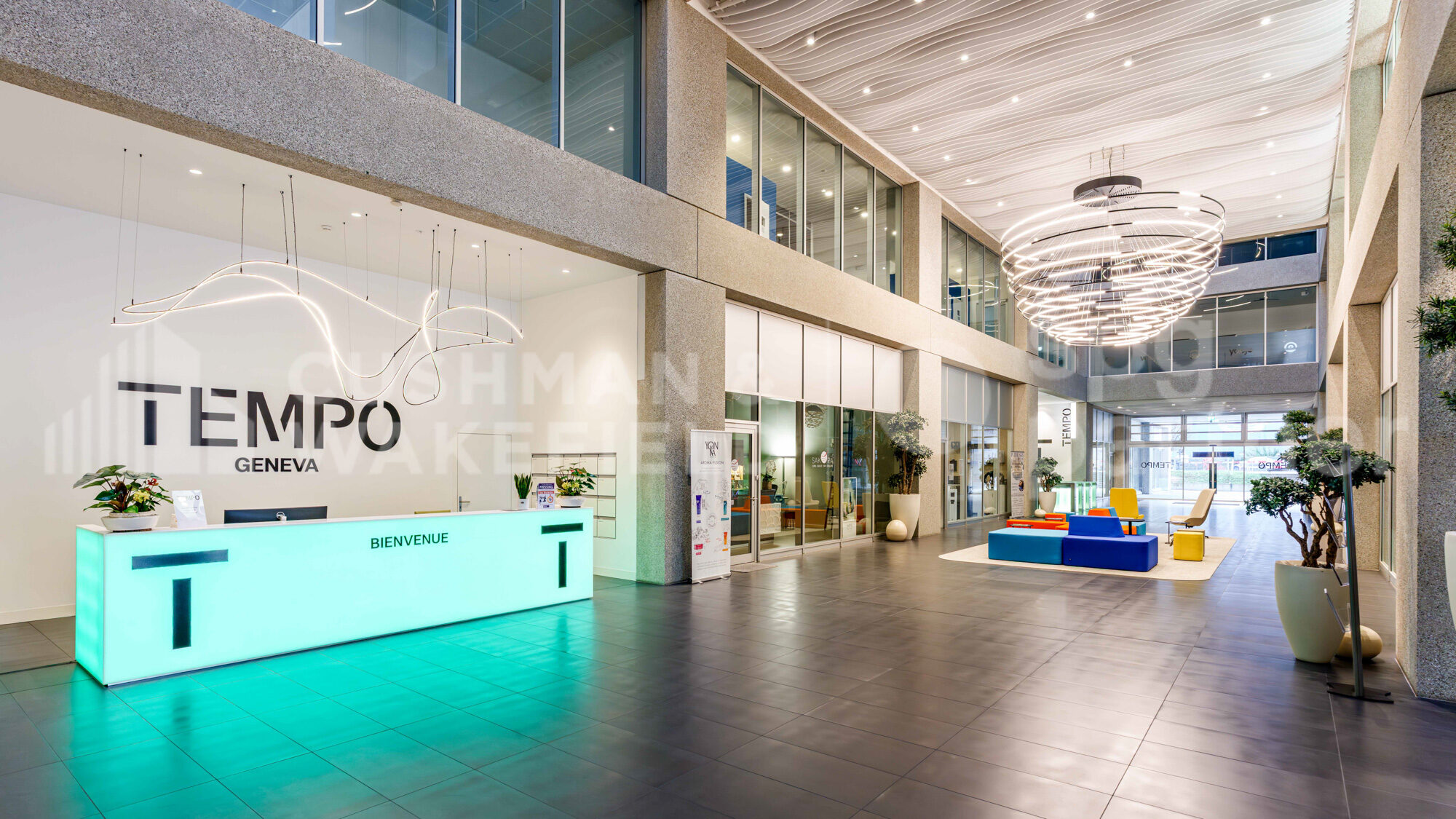 Local administratif à louer – 500 m² – ZIPLO – Pré-Fleuri 10 – Plan-Les-Ouates